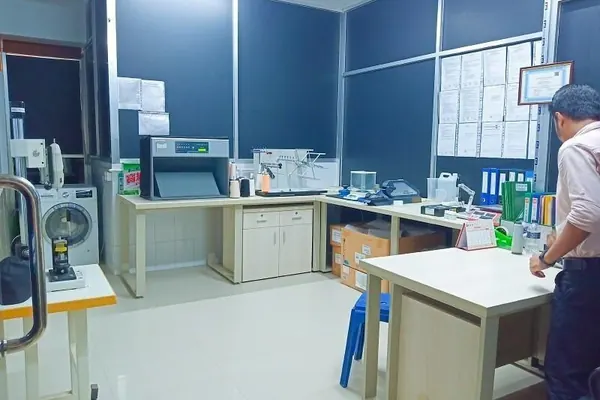 Quality testing lab